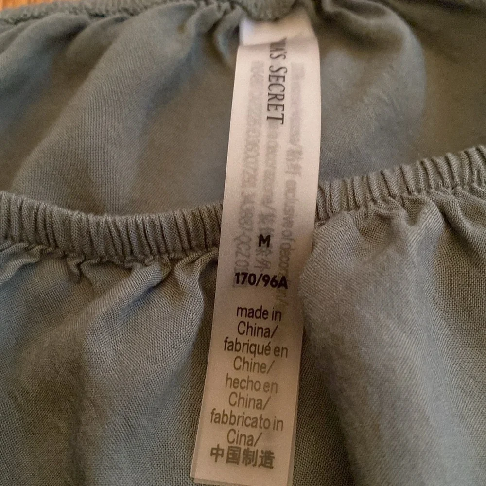 Victoria's Secret Sage Green Jumper. One Piece, adjustable waist. Size M.